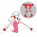 Split leg binding T671