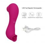 Tongue licking vibrator T679