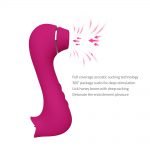 Tongue licking vibrator T679